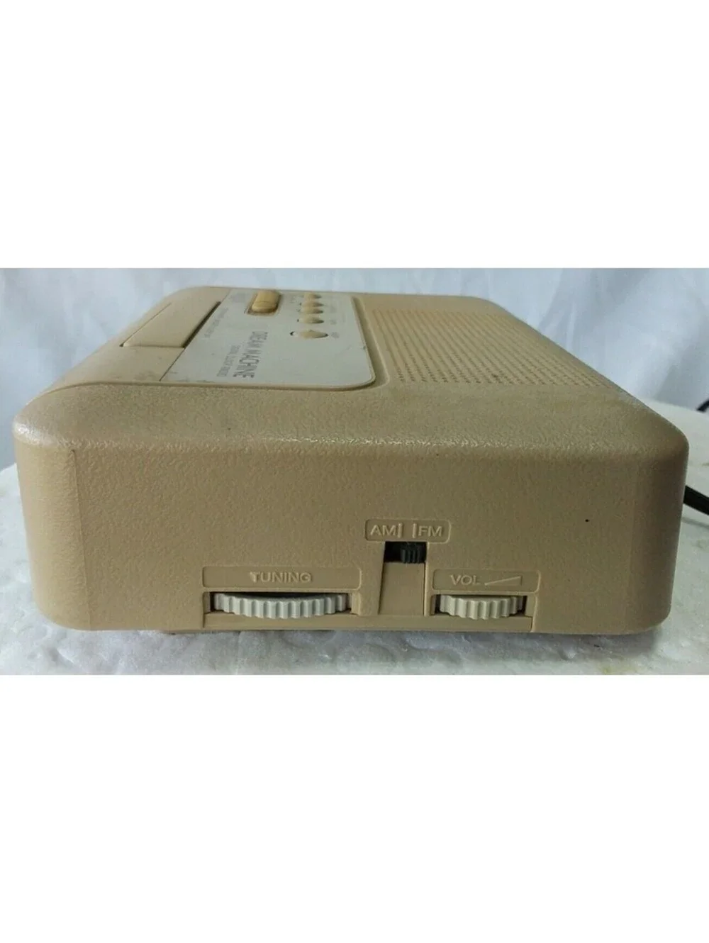 Sony Dream Machine ICF-C240 AM FM Alarm Clock Radio 1989 Vintage AC Tested Work
